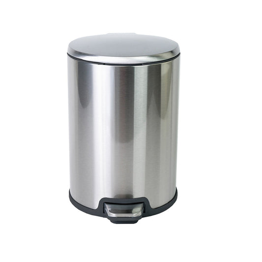 PAPELERA CIGO 12L ACERO INOX