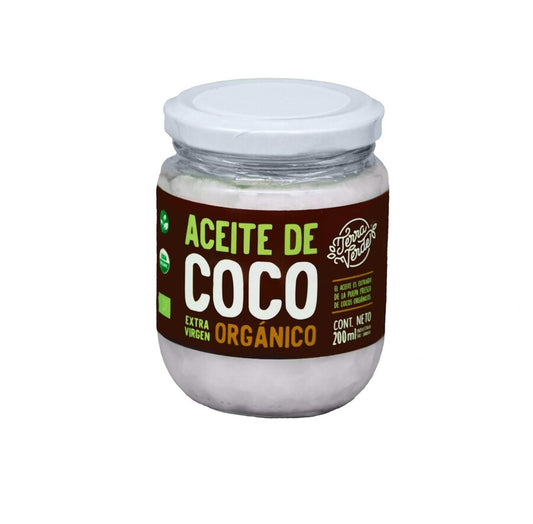 Aceite de coco organico 200ml - Terra Verde