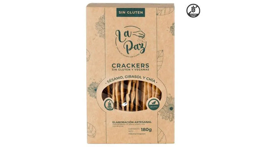Crackers sesamo, girasol y chia - La Paz