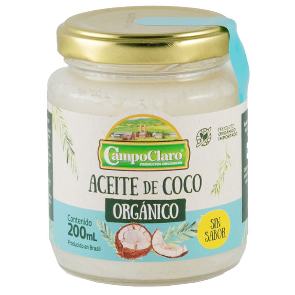 Aceite de coco neutro 200 ml - Campo Claro