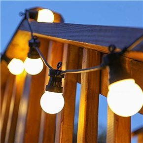 GUIA LUCES EXTERIOR CALIDA 5M/10 BOMBITAS