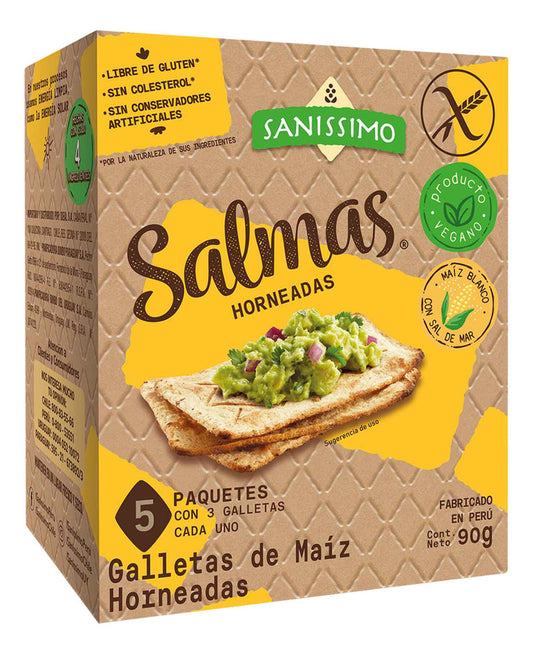 Galletas Salmas 90gr - Sanissimo