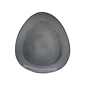 PLATO DE MESA D28CM TRIANGULAR GRIS