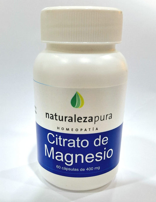 Citrato de magnesio x 60 caps - Naturaleza pura