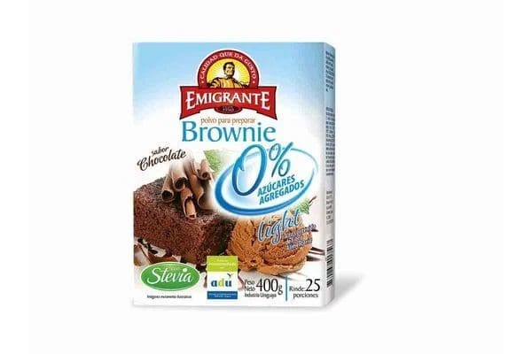 Polvo para preparar brownie de chocolate 0% azuc - Emigrante