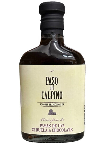Licor pasas de uva y chocolate 220 ml - Paso del Calpino