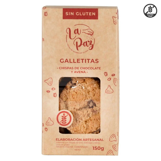 Galletitas chispas de chocolate y avena - La Paz