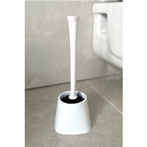 ESCOBILLA INODORO MARIETA BLANCO OPACO