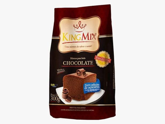 Pre mezcla bizcochuelo de chocolate s/gluten 0% azuc-Kingmix