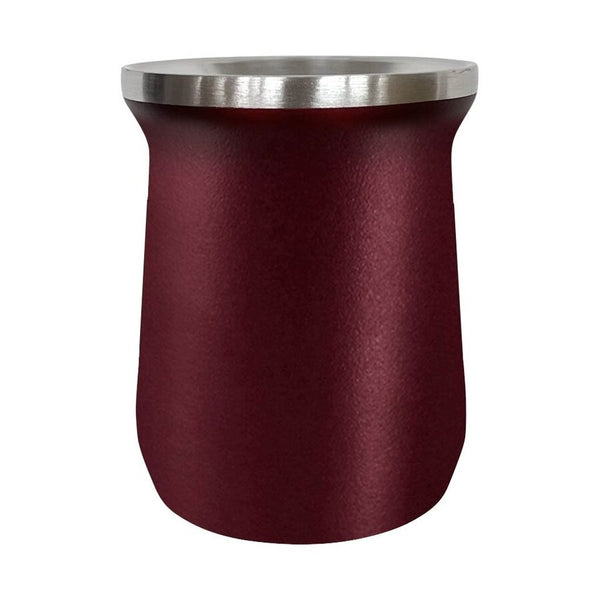MATE 230ML ACERO INOXIDABLE GRANATE