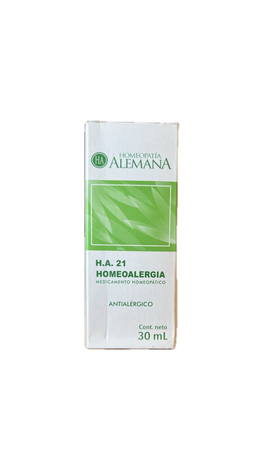 Homeoalergia 21 - Homeopatia alemana