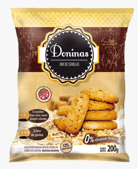 Galletas dulces 5 semillas - Doninas