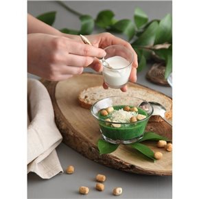 SET 6 COMPOTERAS VIDRIO 295CC TRUVA LAV