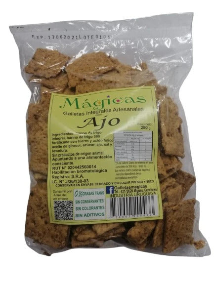 Galletas con harina integral de ajo - Magicas