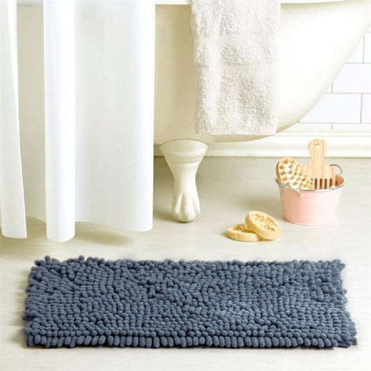 ALFOMBRA 40x60CM BUCLE GRIS OSCURO