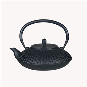 TETERA DE HIERRO FUNDIDO 800ML NEGRO