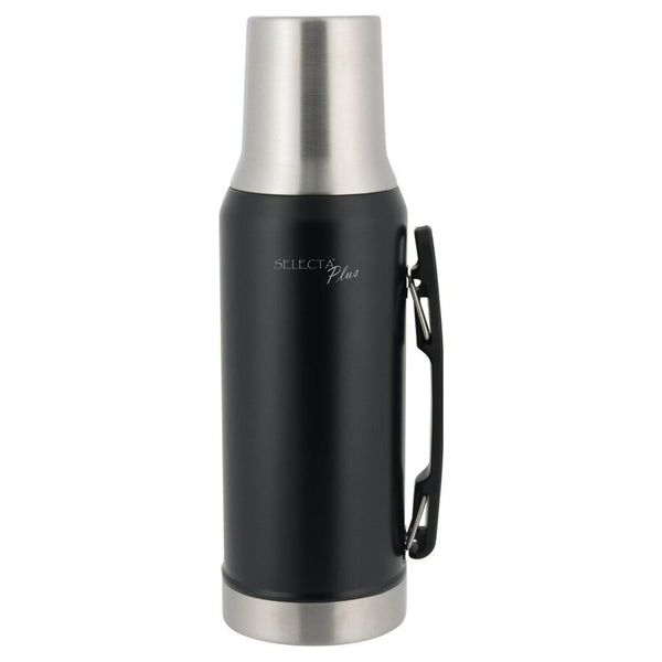 TERMO 1.2L C/TAPA MATE AC.INOX DUO NEGRO