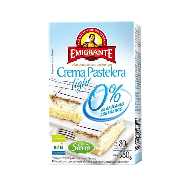 Crema pastelera light - Emigrante
