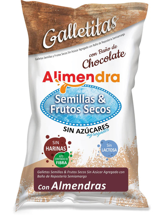 Galletitas de semillas y frutos secos s/a con almendras