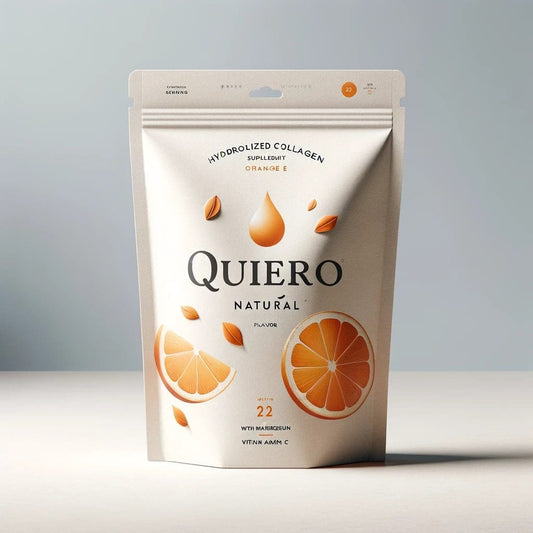 Colageno H con magnesio y vitam C Naranja Quiero Natural