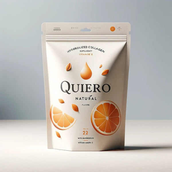 Colageno H con magnesio y vitam C Naranja Quiero Natural