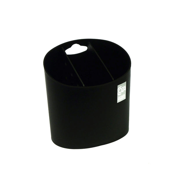 ESCURRE CUBIERTOS 13.5x11x14CM NEGRO COZA