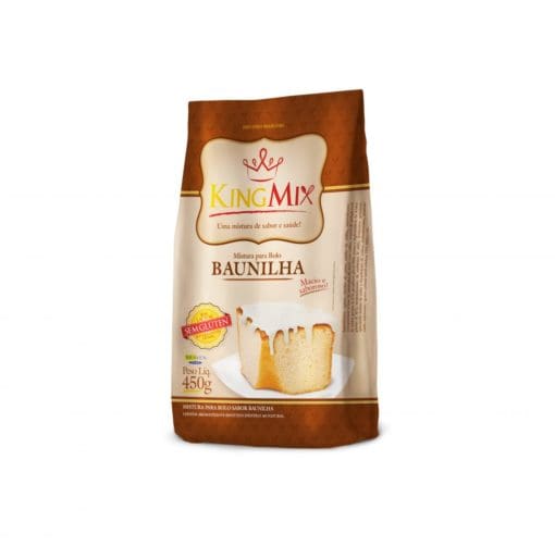 Pre mezcla bizcochuelo de vainilla s/gluten - King mix