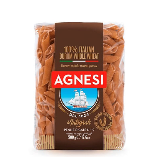 Penne Rigate Nº19 integral - Agnesi