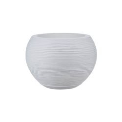 MACETA 17X19CM FLORENCA SISAL BLANCA