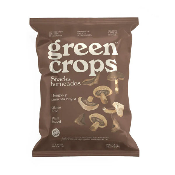 Snacks hongos y pimienta negra - Green crops