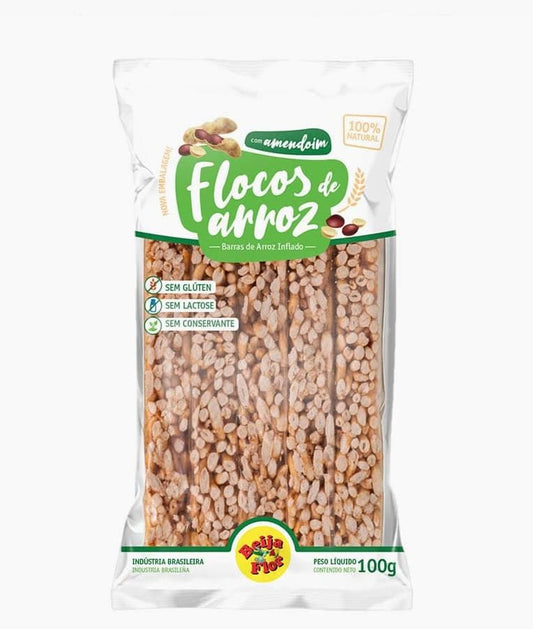 Flocos de arroz con mani s/gluten - Beija Flor