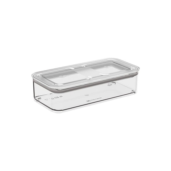 CONTENEDOR MODO RETANG. 530ML-CRISTAL COZA