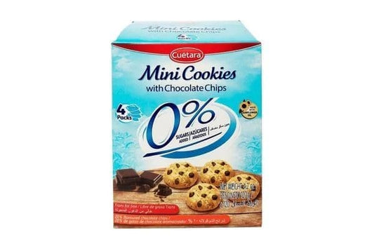 Mini cookies con chispas de chocolate  0% azuc - Cuetara