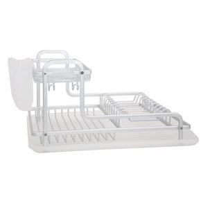 ESCURRIDOR 2NIV 42X29X21CM ALUMINIO C/BANDEJA