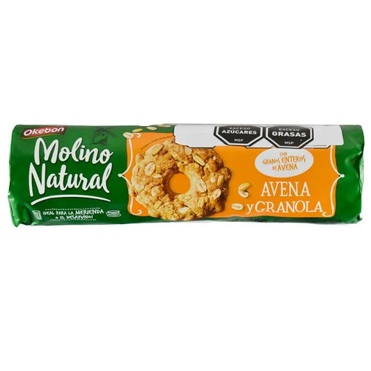 Galletas avena y granola - Molino Natural