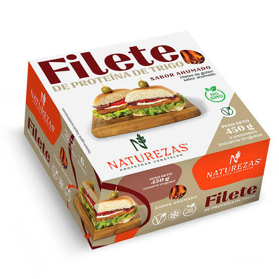 Filete de trigo sabor ahumado caja 450gr- Naturezas