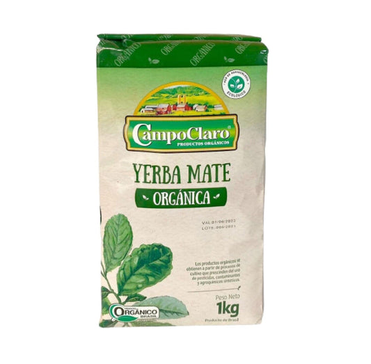 Yerba mate organica 1kg - Campo claro