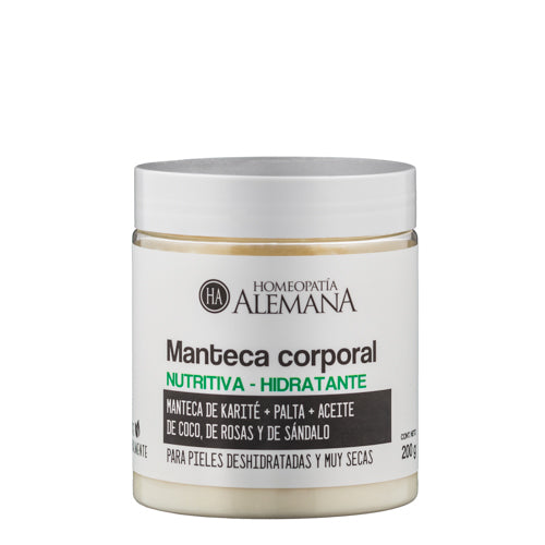 Manteca corporal 200 grs - Homeopatia Alemana