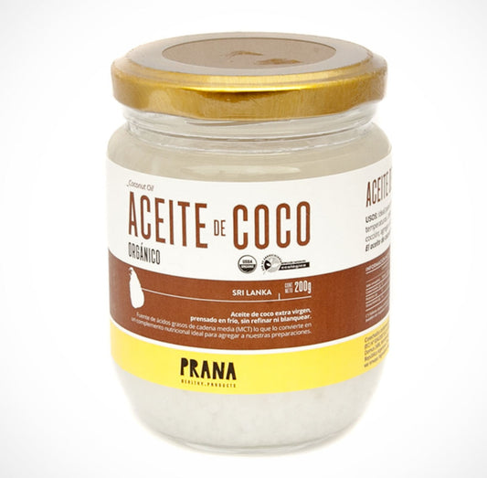 Aceite de coco organico 500ml - Prana