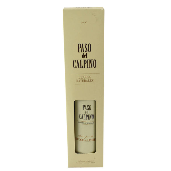 Licor dulce de leche 750 ml - Paso del calpino