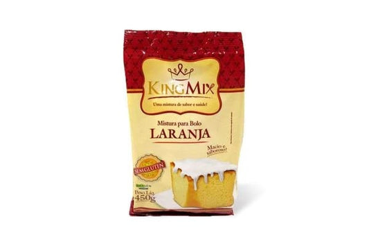 Pre mezcla bizcochuelo de naranja s/gluten - King mix