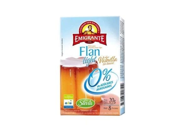 Flan Light 8 porciones - Emigrante