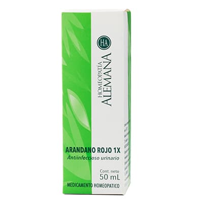 Arandano rojo 1X Antiinfeccioso urinario -Hom. Alemana