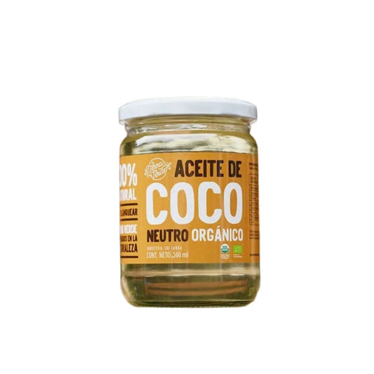 Aceite de coco neutro organico 500ml - Terra Verde