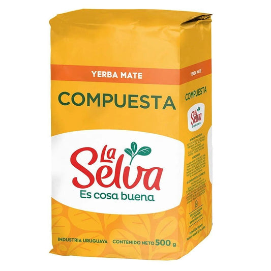 Yerba mate compuesta 500 grs - La Selva