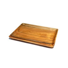 BANDEJA RECT. MADERA 40X28X2.5CM