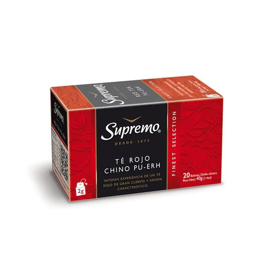 Té rojo chino pu-erh - Supremo