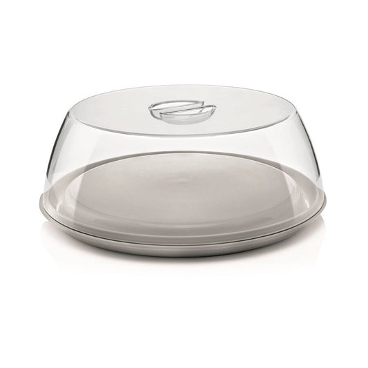 PLATO PARA TARTAS C/CAPANA GRIS FORMECASA
