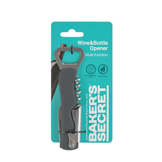 SACACORCHO PP/ACERO GRIS/ROJO