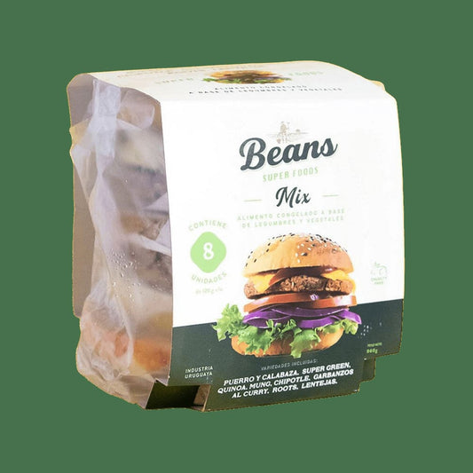 Alimento congelado a base de legumbres x8  - Beans